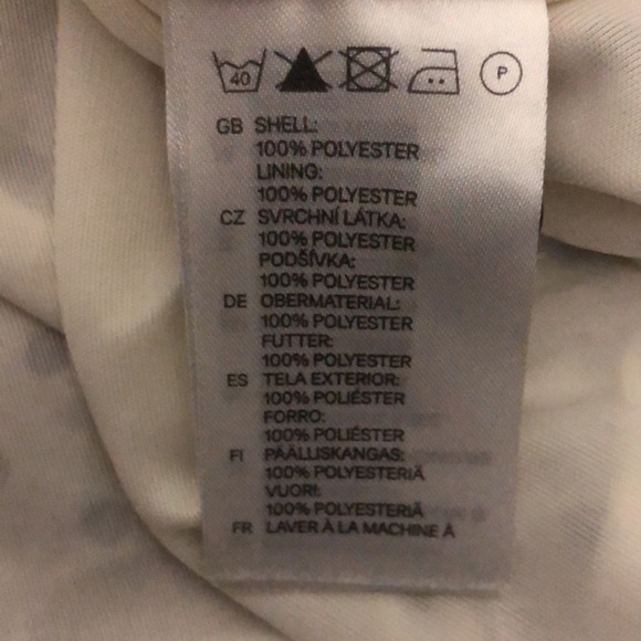 H&M Polka Dot Ruffle Dress - soft white/black - Picture 3 of 3